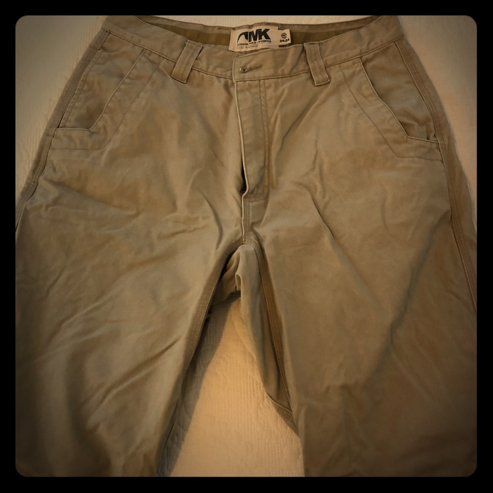Mountain khakis - flannel lined